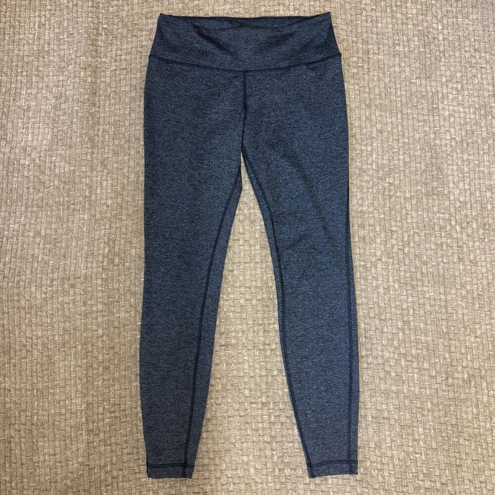 Columbia Mid-Rise Heathered Outdoor Leggings Small With Inseam Pocket